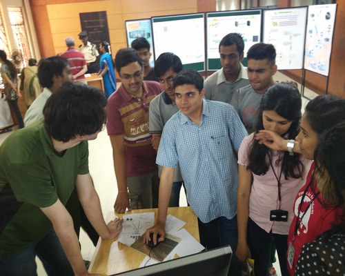 Mall Lab's demo on Open Day